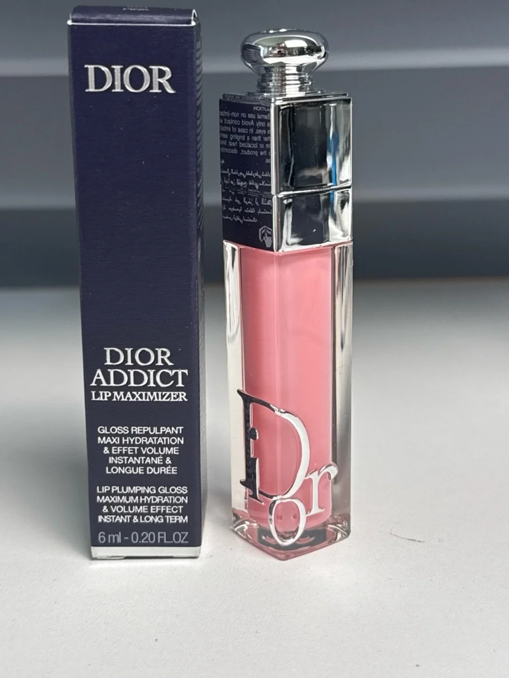 Dior Addict Lip Maximizer - Soft Pink High-Shine Plumping Gloss